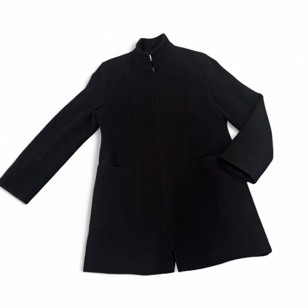 Preston & York Elegant Black Trench Coat